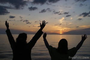 Worship at Sunset